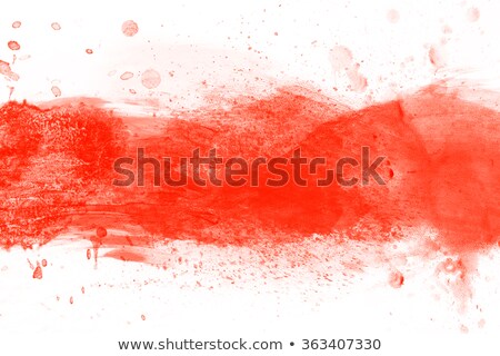 Foto stock: Colorful Stripes Watercolor Paint On Canvas Super High Resoluti