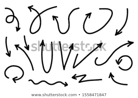 Foto stock: Doodle Arrow Buttons