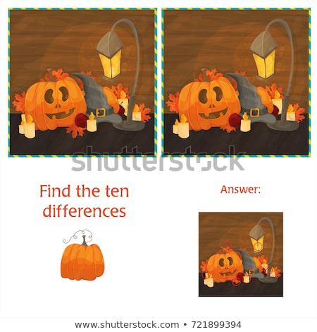 Foto stock: Find Differences Between The Two Images