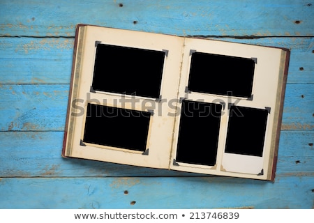 Foto stock: Retro Photo Album Page