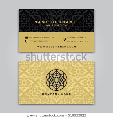 ストックフォト: Luxury Mandala Style Card Design