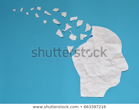 Foto stock: Parkinsons Disease Torn Paper Concept