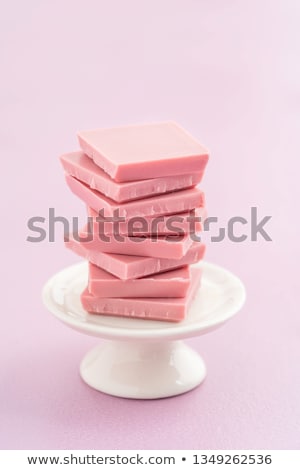 Stock fotó: Trendy Pink Or Ruby Chocolate