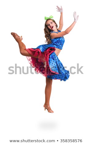 Disco Dancer Showing Some Movements Foto d'archivio © StepStock