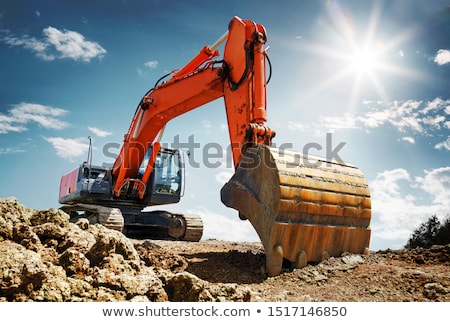 Stock photo: Excavator