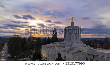 [[stock_photo]]: State Captial Salem Oregon Government Capital Building Downtown