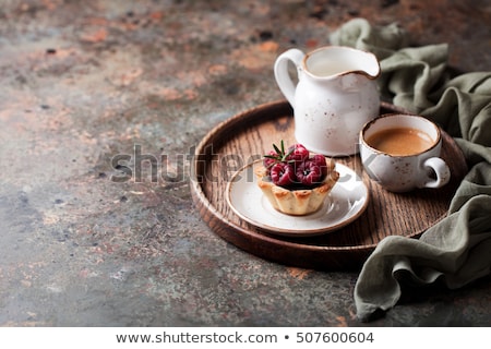 Stock fotó: Chocolate And Coconut Tartlets