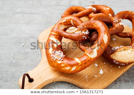 Stock photo: Salty Pretzel