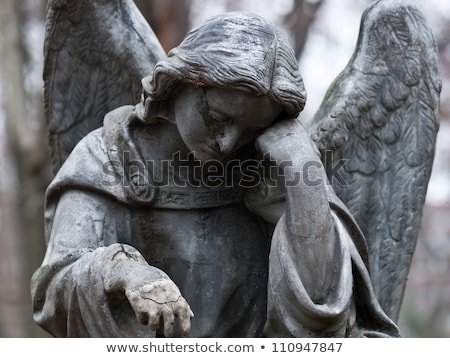 Сток-фото: Old Cemetery Statue