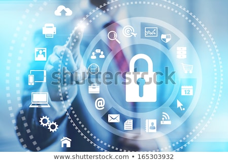 Foto stock: Email Internet Security