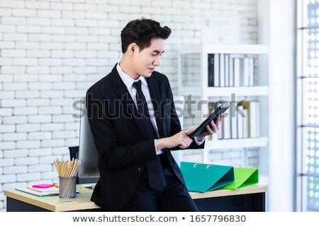 Foto stock: Handsome Caucasian Businessman