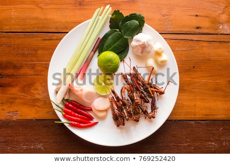 [[stock_photo]]: Edible Fried Crickets