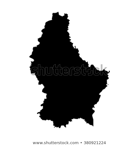 ストックフォト: Map Of Luxembourg