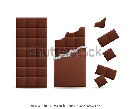 Zdjęcia stock: The Bite And Chocolate