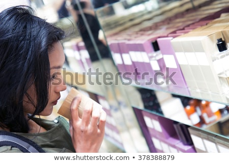 Foto stock: Perfume In Drugstore Or Shop