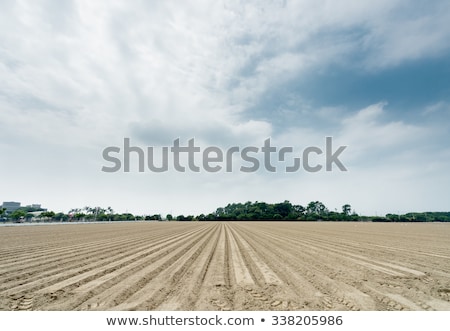 Stockfoto: Background Of Newly Plowed Field