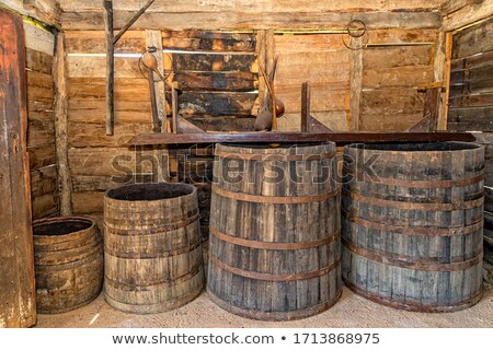 Stock photo: Apples Are Stored In The Cellar