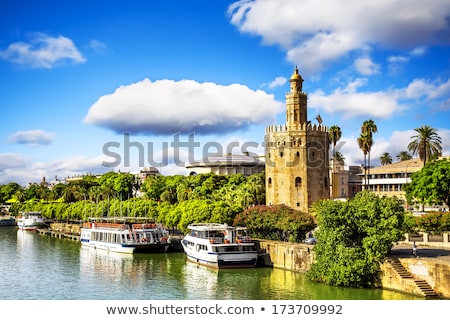 Stock photo: Gold Tower By Guadalquivir