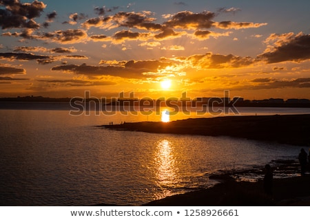 Stockfoto: Sunset Skies Over Botany Bay