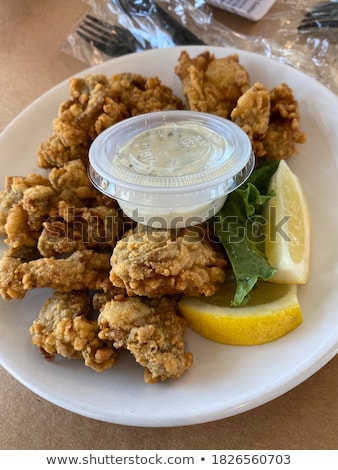 Stok fotoğraf: Delicious Fresh Oysters