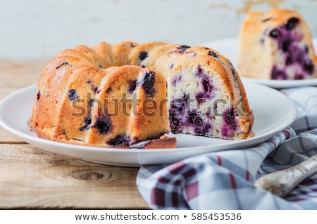 Foto stock: Blueberry Cake