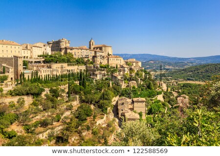 The Village Of Gordes Provence France Zdjęcia stock © Bertl123