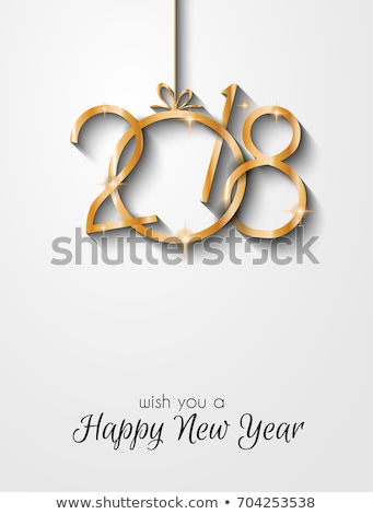 [[stock_photo]]: 2018 Happy New Year Background For Your Seasonal Flyers And Gree