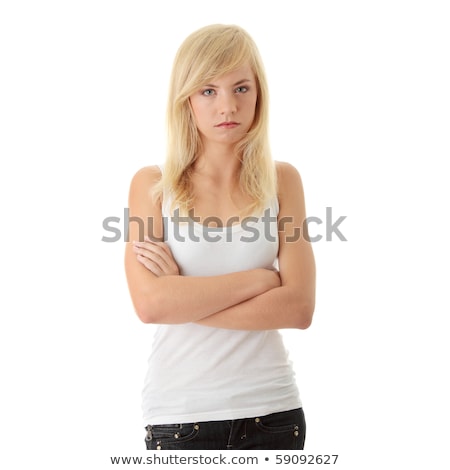 [[stock_photo]]: Mad Teen Girl