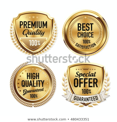 Stock foto: Guaranteed Premium Quality Product Designed Label