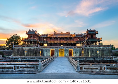 Stock photo: Imperial Royal Palace In Hue Vietnam