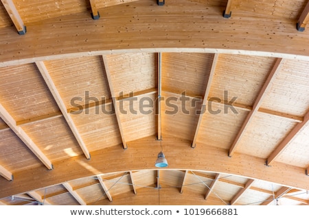 Сток-фото: Wooden Roof