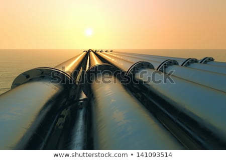 Foto stock: Water Pipeline Transporting