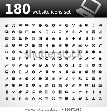 Stock photo: Web Site And Internet Icon Set