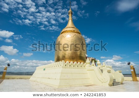 [[stock_photo]]: Small Sculpture - Detail Of Pagoda In Bagan