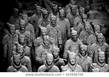 ストックフォト: Xian China Terra Cotta Warriors