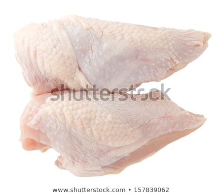 Сток-фото: Raw Chicken Breast With Skin