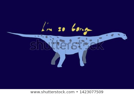 ストックフォト: Diplodocus Dinosaur Isolated Ancient Animal Dino Prehistoric M