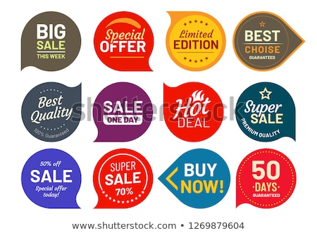 [[stock_photo]]: Exclusive Sale Special Offer Round Golden Label