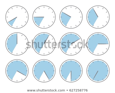 ストックフォト: Alarm Clock With Times 12 Clock