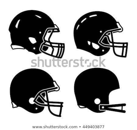 Stok fotoğraf: American Football Helmet