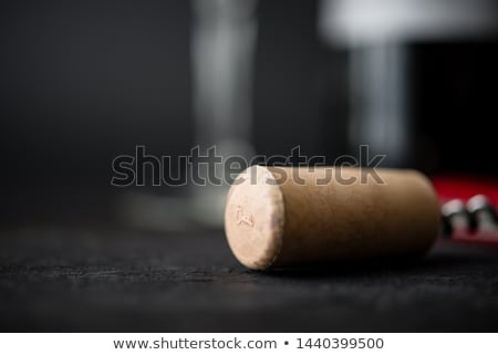 Stok fotoğraf: Red Swiss Army Knife Isolated Focus On Corkscrew