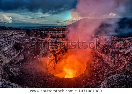 Foto stock: Volcano Craters