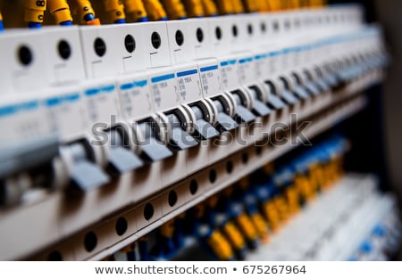 Stock foto: Installing Electric Fuse At Home
