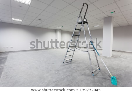 Сток-фото: Empty Interior Of An Unfinished Building