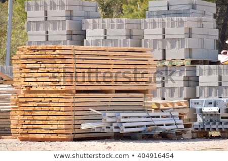 Stock photo: Building And Construction Materials In A Warehouse