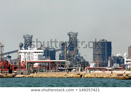 Сток-фото: Oil Refinery In Marseille