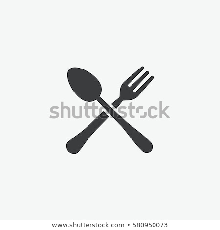 Stock photo: Fork And Spoon Silverware