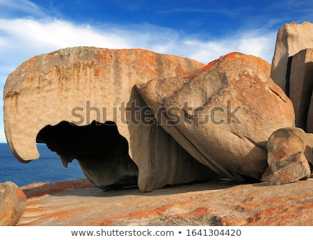 Foto stock: Remarkable Rocks Kangaroo Island