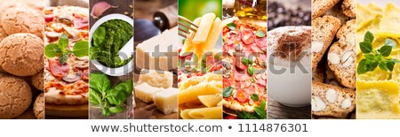 Stock foto: Assortment Of Italian Food