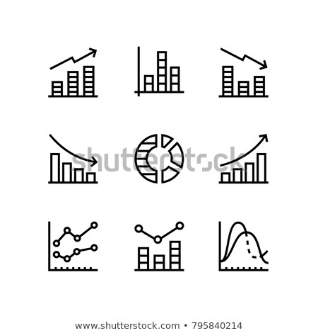 Data Analysis Chart Diagram Vector Simple Icons For Web And Mobile Design Pack 1 Foto stock © karetniy